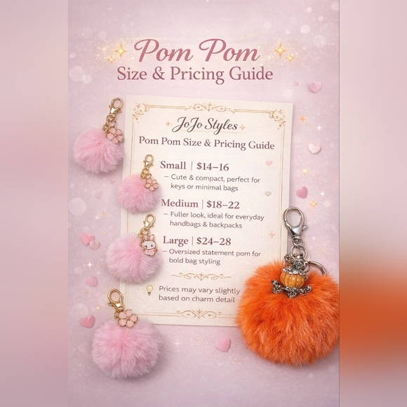 Handcrafted Plush Heart Bag Charm | Mini Luxe Accessory - Picture 4 of 4